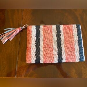 NWT | Jules Kae | Jen Pouch - Coral Multisnake